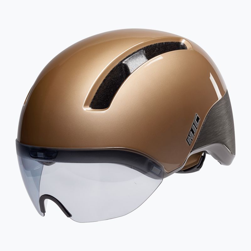 Cyklistická přilba HJC Calido Plus hnědá 81428202
