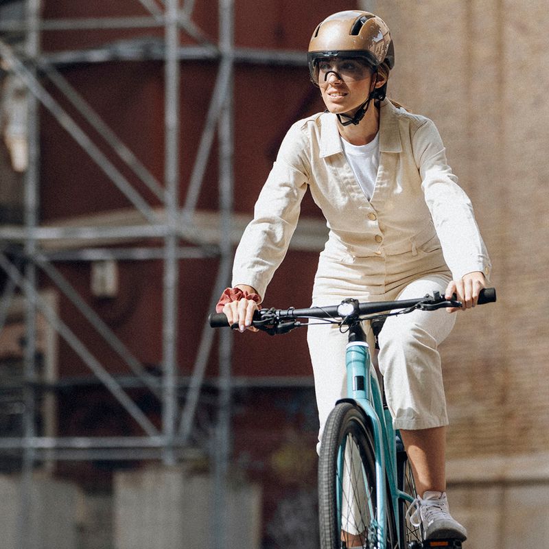 Cyklistická přilba HJC Calido Plus hnědá 81428202 10