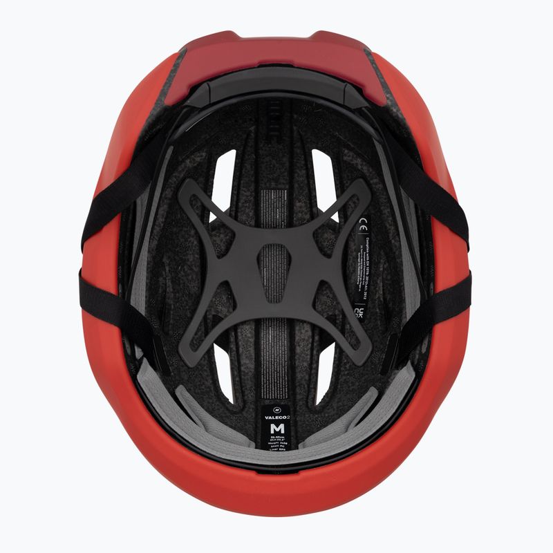 Cyklistická helma  HJC Valeco 2 mt gl red/black 5