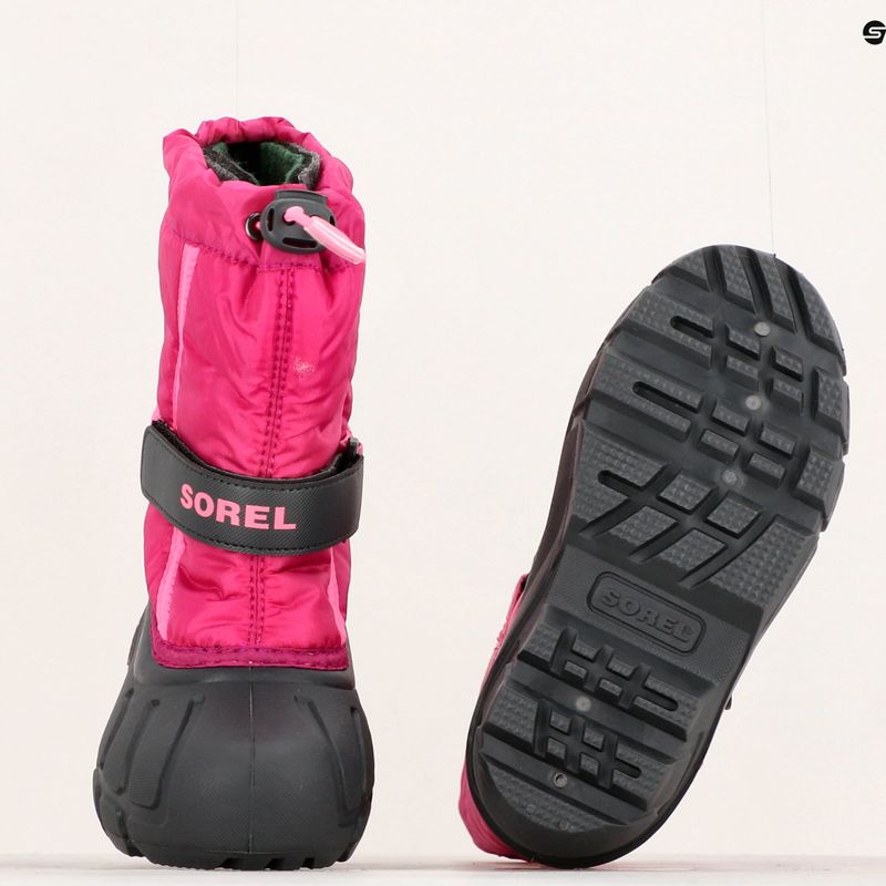 Dětské sněhule Sorel Flurry Dtv deep blush/tropic pink 15