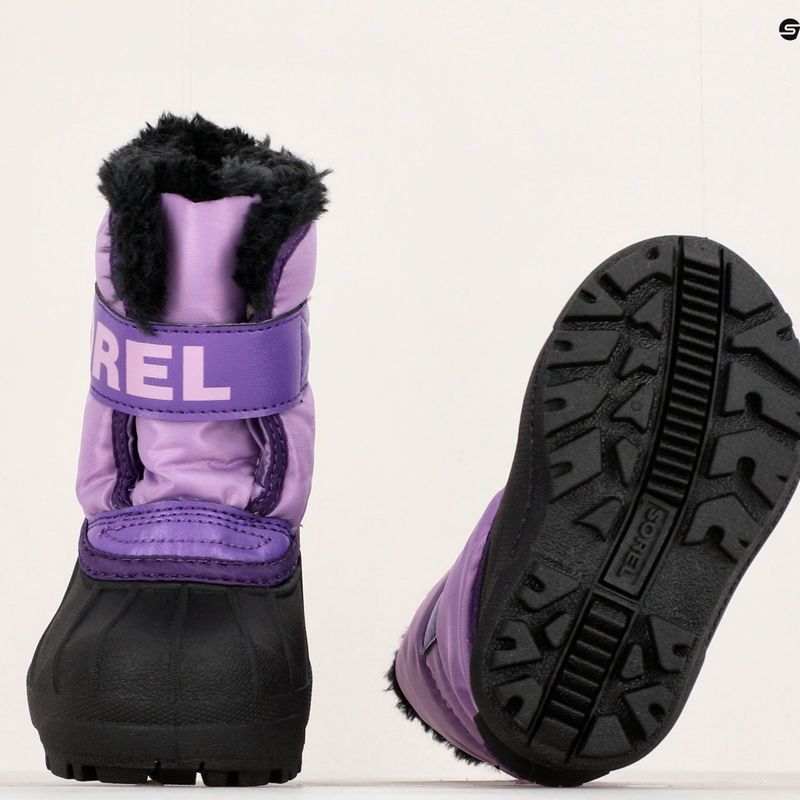 Dětské sněhule Sorel Snow Commander gumdrop/purple violet 15