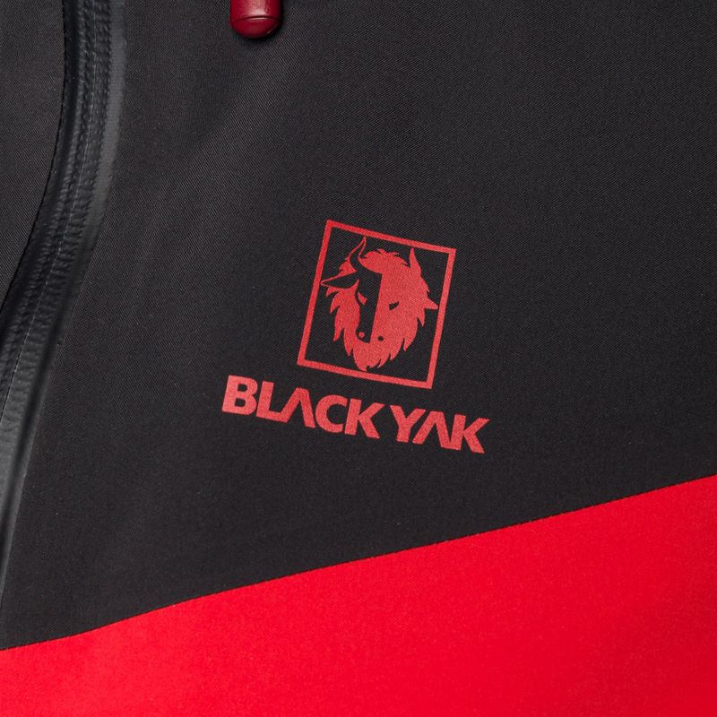 BLACKYAK pánská bunda do deště Barzona Fiery Red 1910009I8 3