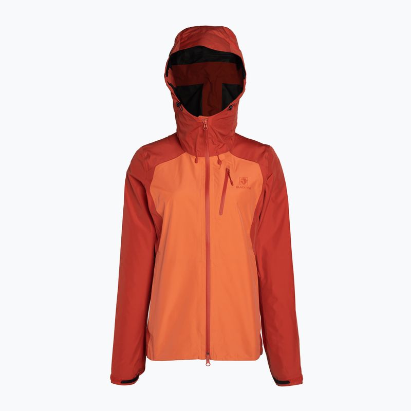 Dámská bunda do deště BLACKYAK Zebu orange 20010211B