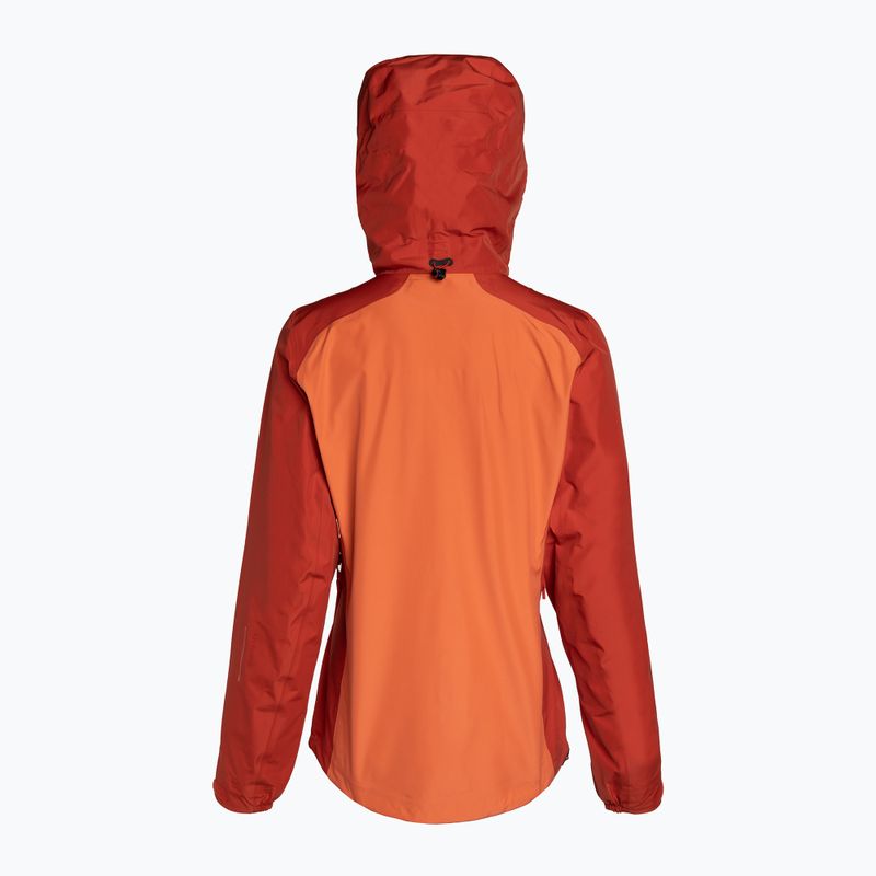 Dámská bunda do deště BLACKYAK Zebu orange 20010211B 2