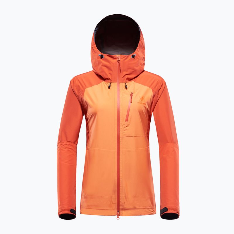 Dámská bunda do deště BLACKYAK Zebu orange 20010211B 5