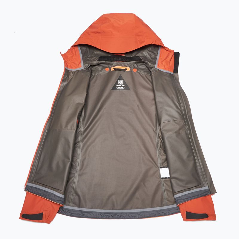 Dámská bunda do deště BLACKYAK Zebu orange 20010211B 7