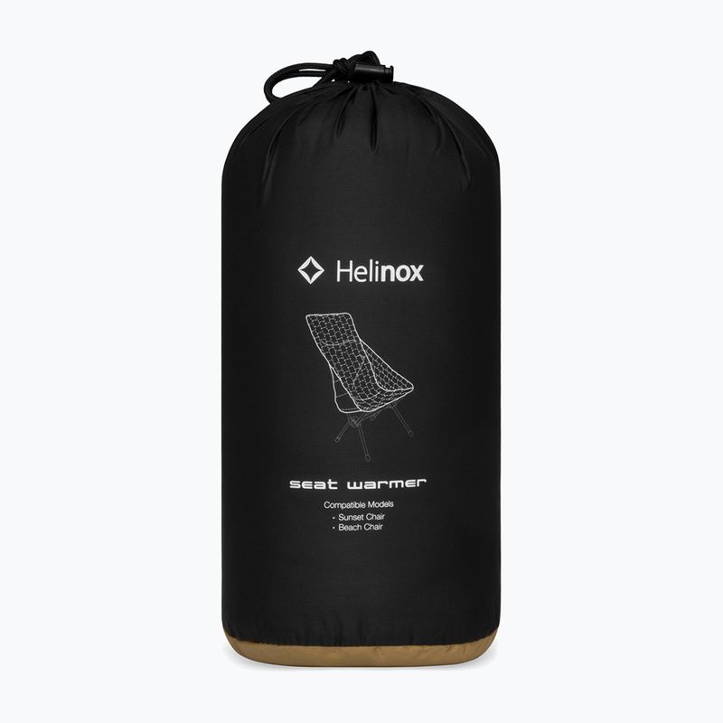 Ohřívač na sedadlo Helinox Fleece Seat Warmer for Sunset/Beach black 4