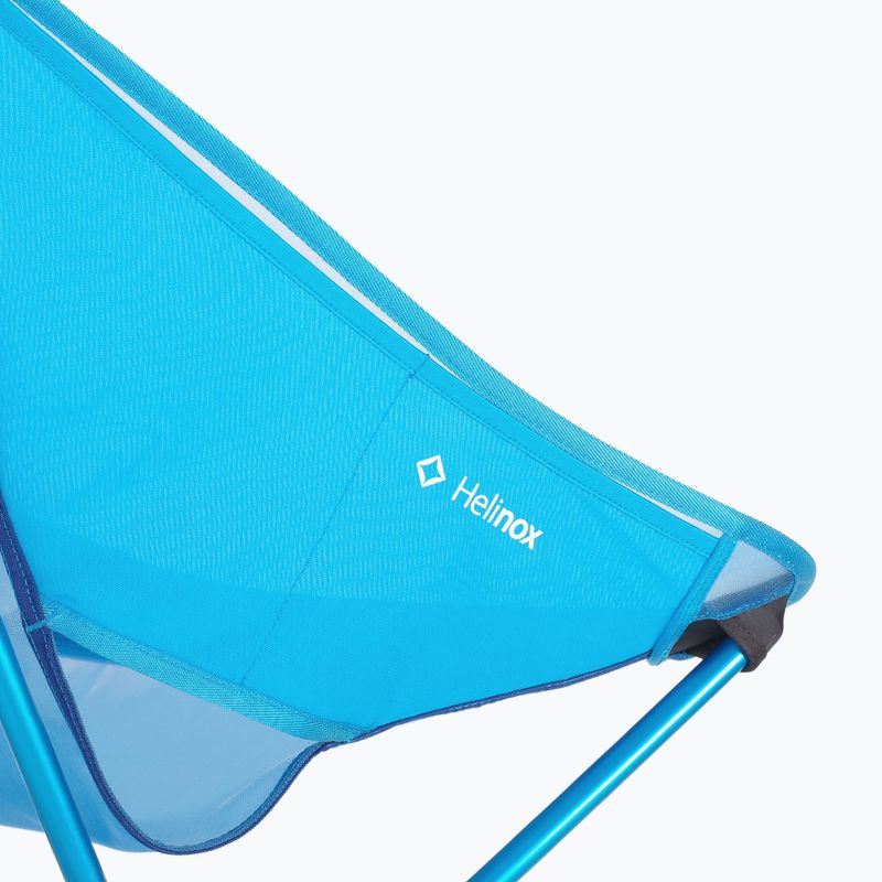 Turistické křeslo Helinox Beach blue mesh 4