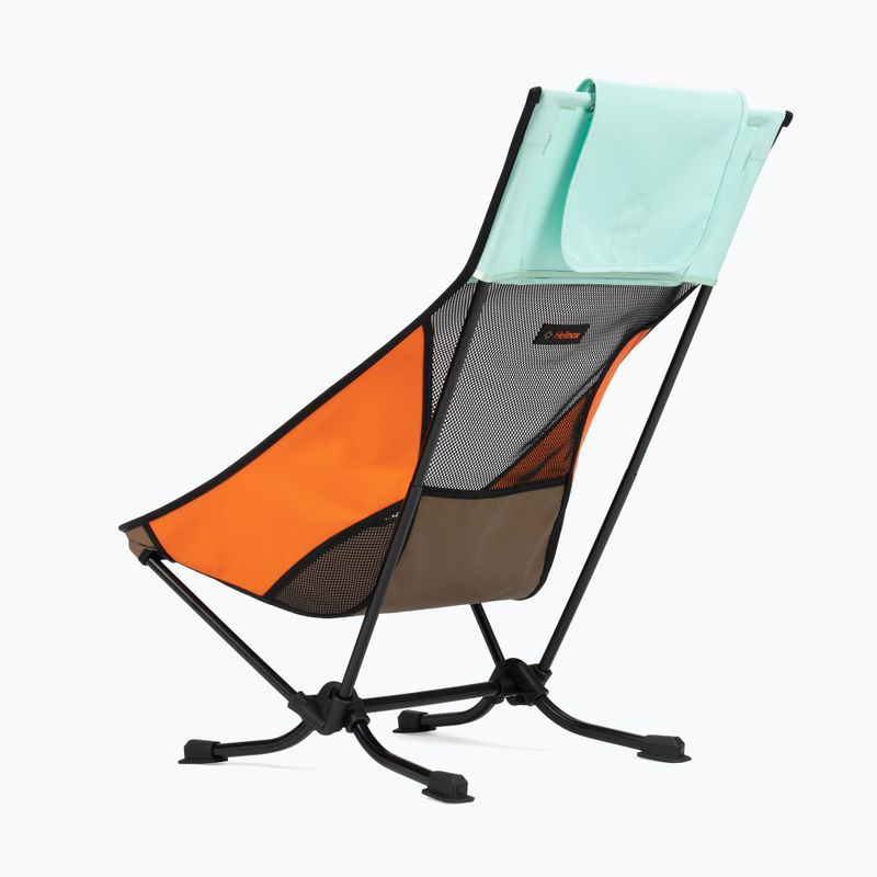 Turistické křeslo Helinox Beach mint multiblock 2