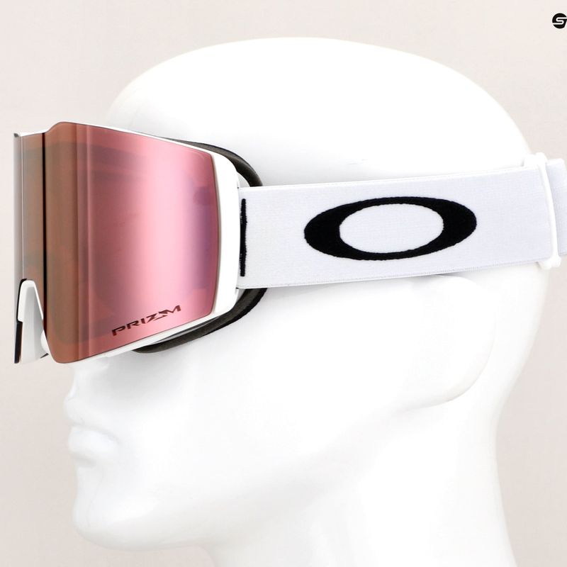Lyžařské brýle Oakley Fall Line matte white/prizm rose gold 10