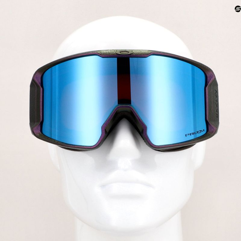 Lyžařské brýle Oakley Line Miner fractel lilac/prism sapphire iridium 7