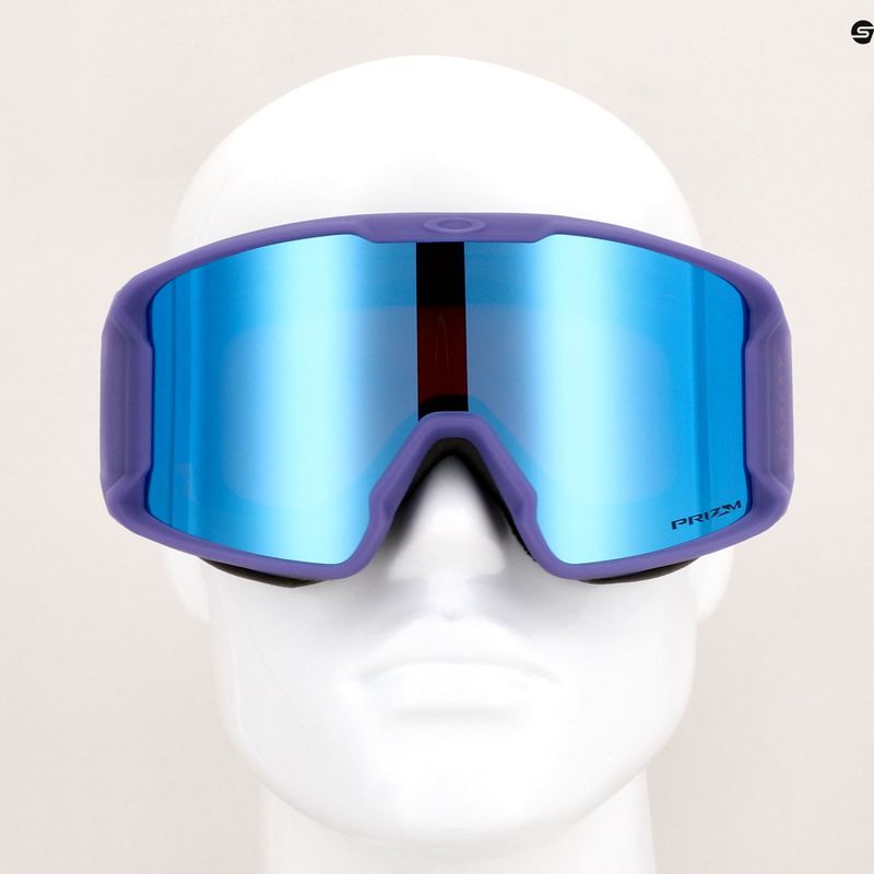 Lyžařské brýle Oakley Line Miner matte b1b lilac/prizm sapphire iridium 7