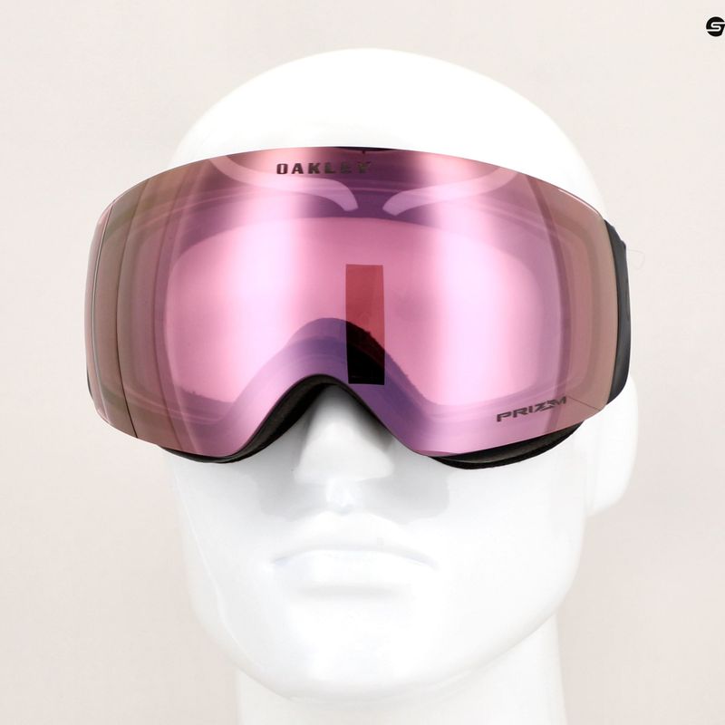 Lyžařské brýle Oakley Flight Deck matte black/prizm snow hi pink 8