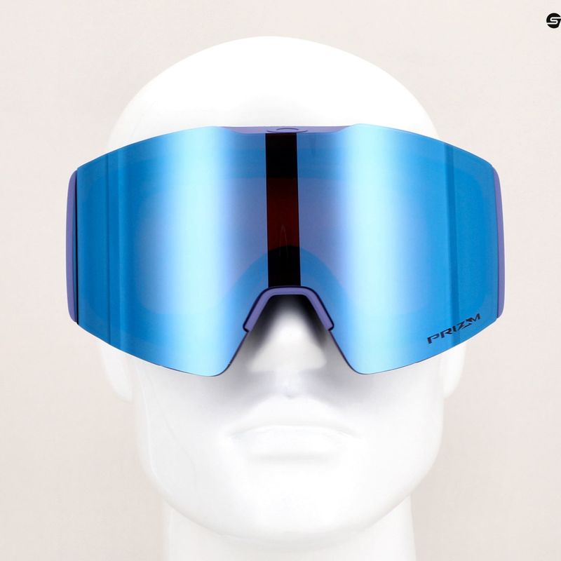 Lyžařské brýle Oakley Fall Line matte lilac/prizm sapphire iridium 7