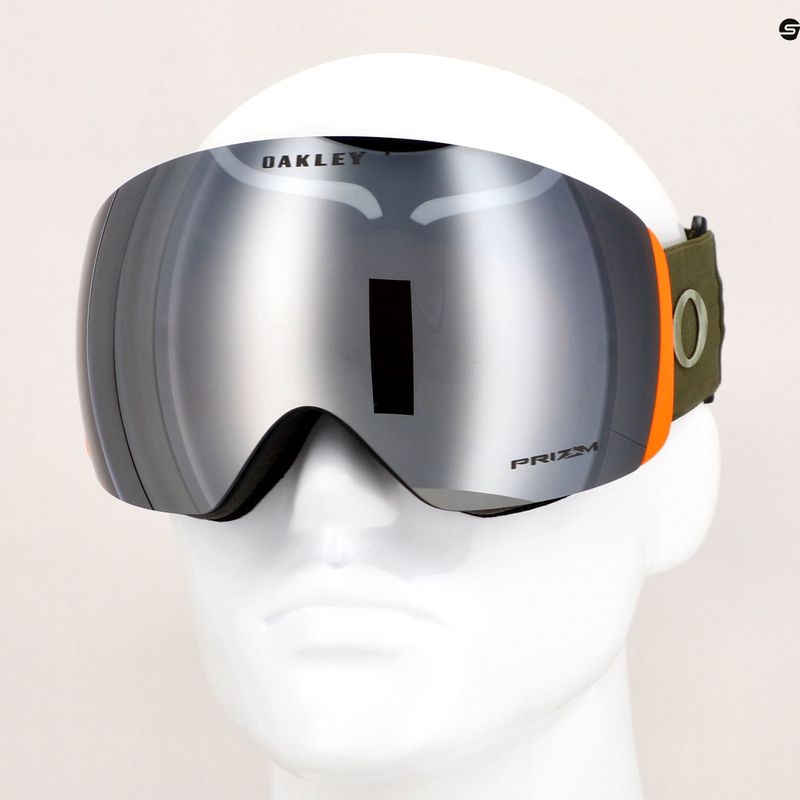 Lyžařské brýle Oakley Flight Deck dark brush fog/prizm black iridium 6