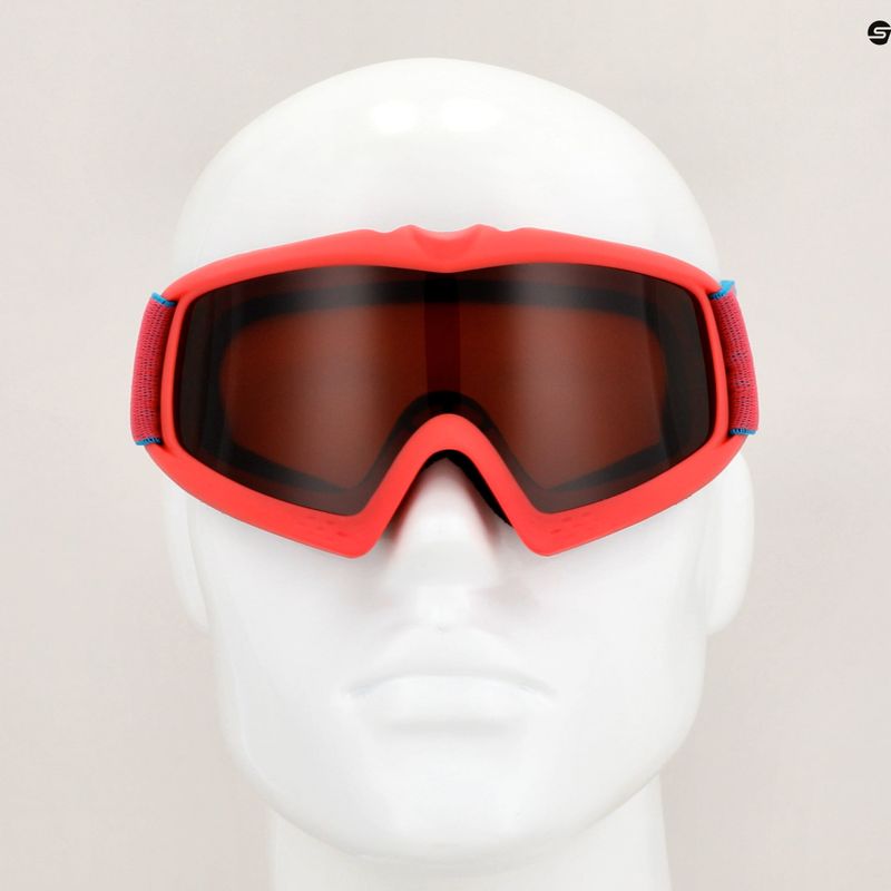 Dětské lyžařské brýle Rossignol Raffish S pink/orange 9