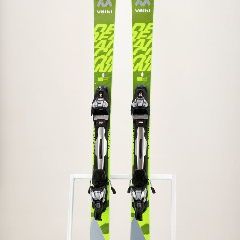 Sjezdové lyže Völkl Deacon 76 + rMotion3 12 GW green/neon green/pearl white 14