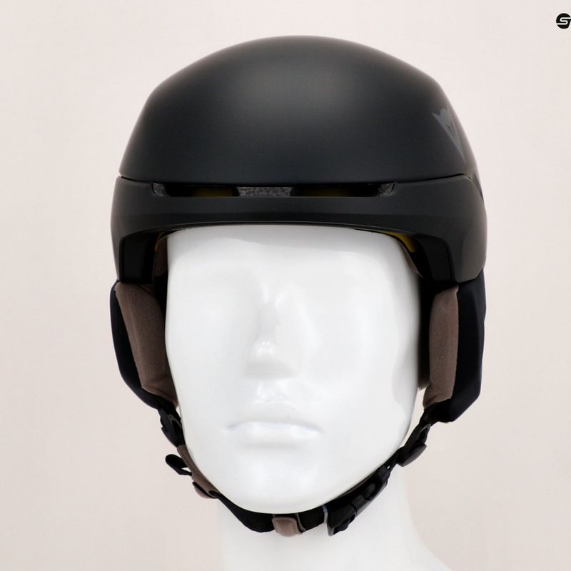Lyžařská helma Dainese Nucleo Mips černá matná 8