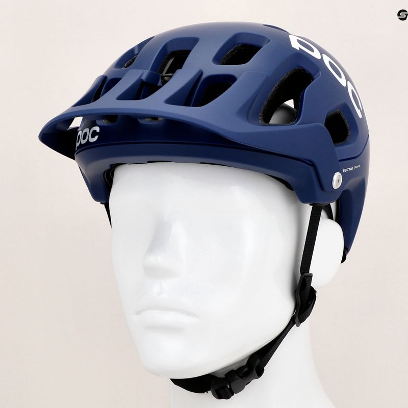 MTB cyklistická přilba POC Tectal Race MIPS lead blue/hydrogen white matt 10