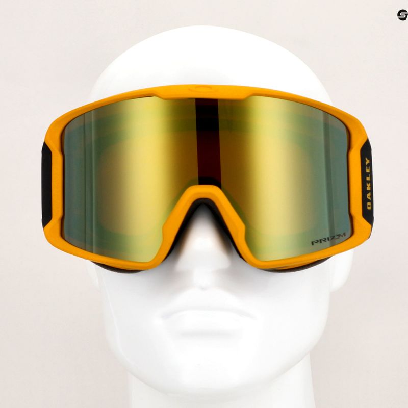 Lyžařské brýle Oakley Line Miner sage kotsenburg signature/prizm sage gold iridium 11