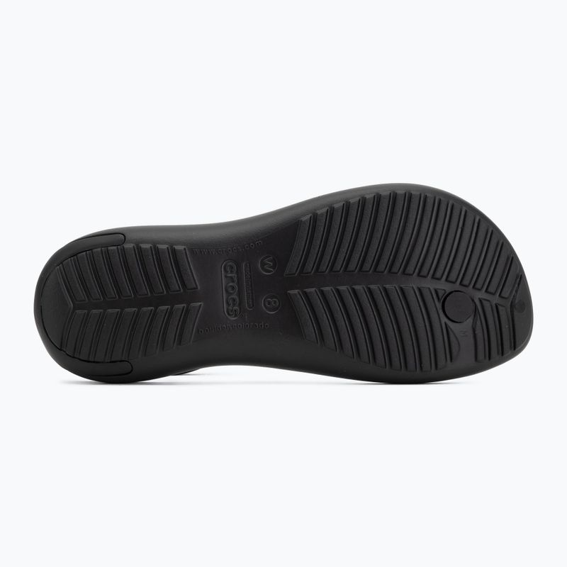 Dámské žabky Crocs Sexi Flip black/black 4
