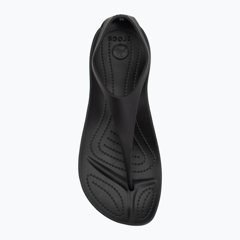 Dámské žabky Crocs Sexi Flip black/black 5
