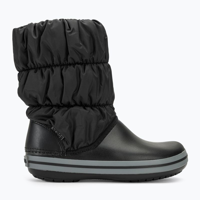 Dámské sněhule Crocs Winter Puff black/charcoal 2