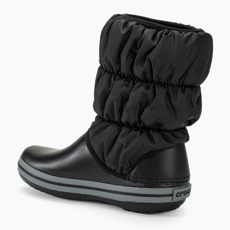 Dámské sněhule Crocs Winter Puff black/charcoal 3