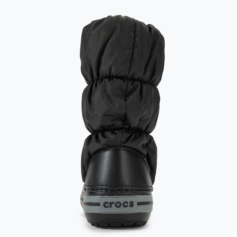 Dámské sněhule Crocs Winter Puff black/charcoal 6