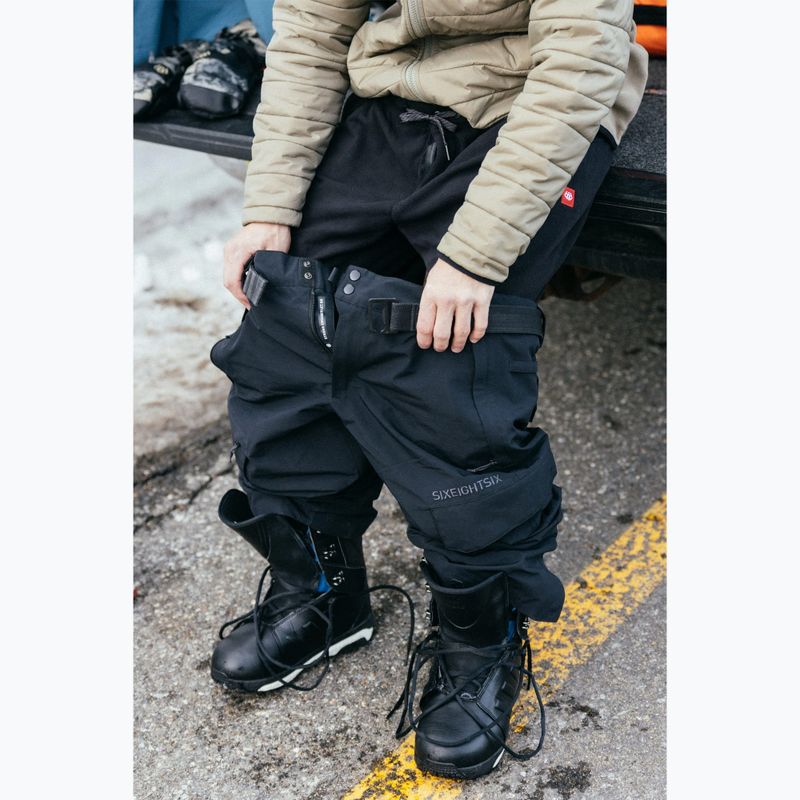 Pánské snowboardové kalhoty 686 Smarty 3 v 1 Cargo black 10
