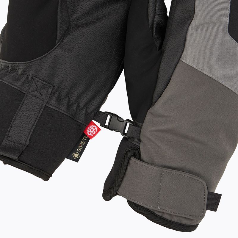 Pánské snowboardové rukavice 686 Gore-Tex Linear Under Cuff Mitt charcoal 5