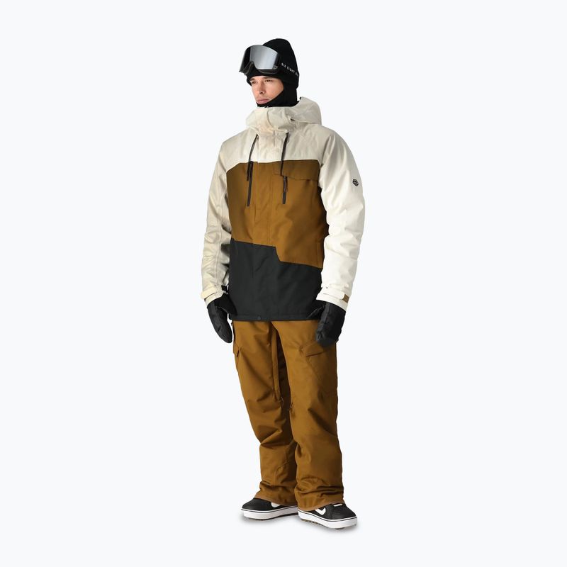 Pánská snowboardová bunda 686 Geo birch wash colorblock 2