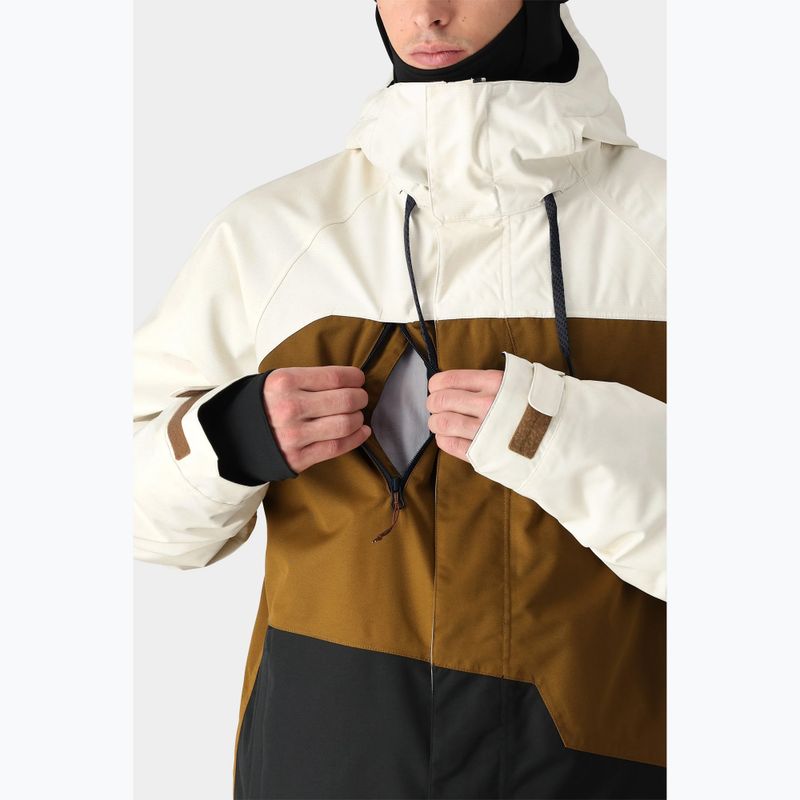 Pánská snowboardová bunda 686 Geo birch wash colorblock 4