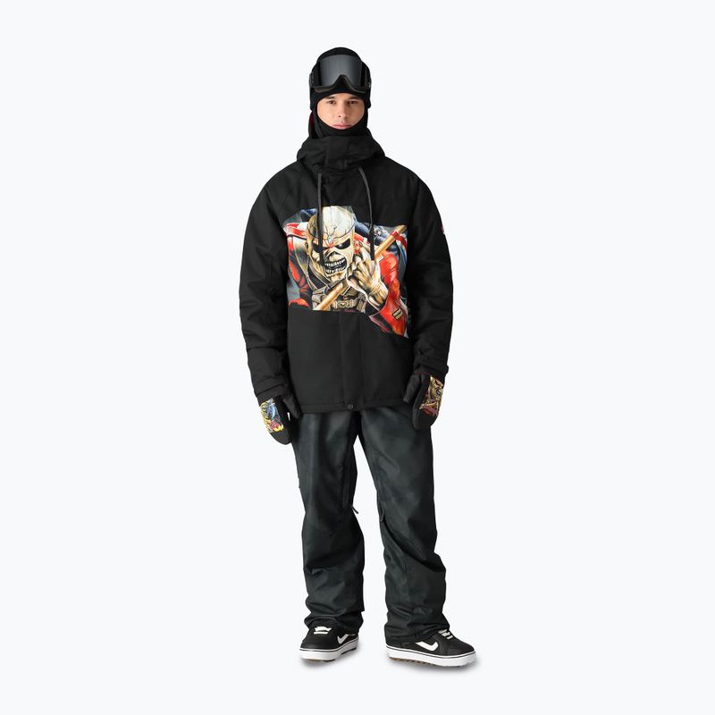 Pánská snowboardová bunda 686 Geo iron maden trooper black 2