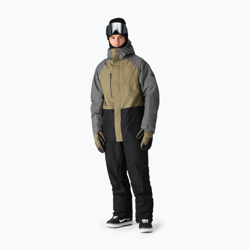 Pánská snowboardová bunda 686 Gore-Tex Core Insulated rhino grey colorblock 2