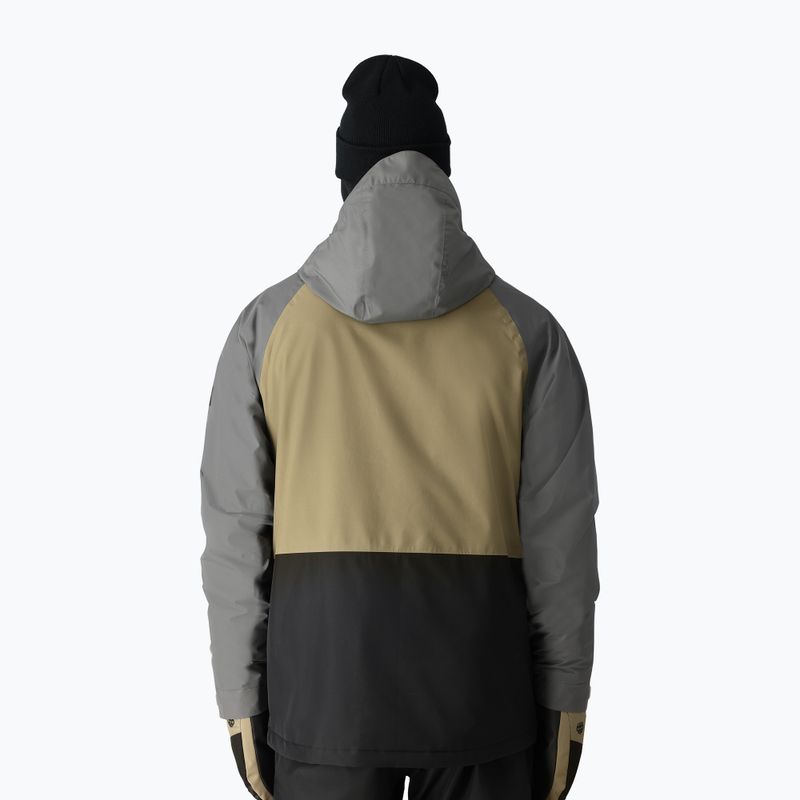 Pánská snowboardová bunda 686 Gore-Tex Core Insulated rhino grey colorblock 3