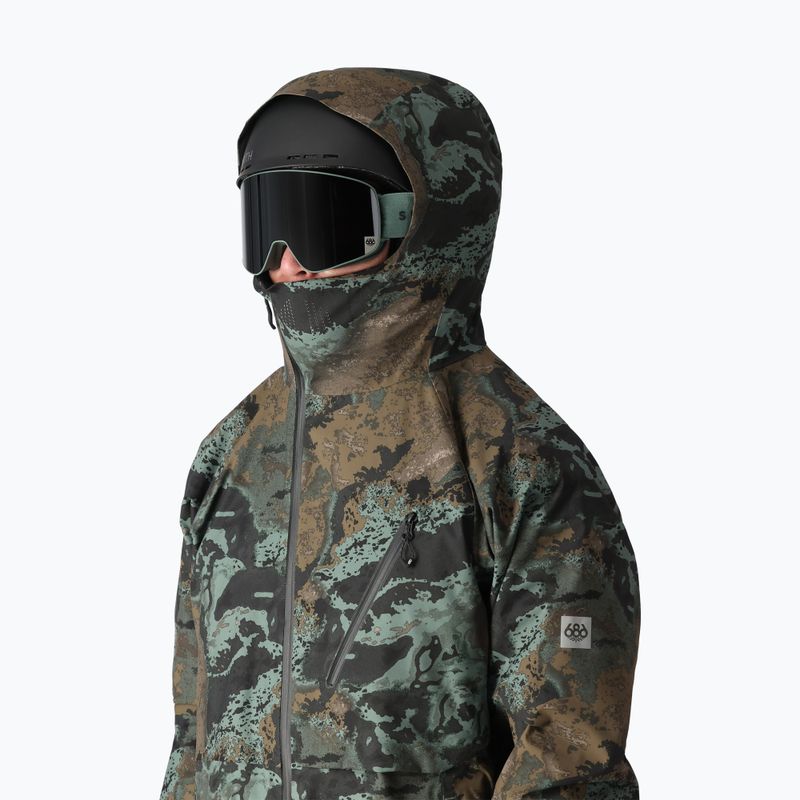 Pánská snowboardová bunda 686 Hydra Thermagraph cypress green hemisphere 4
