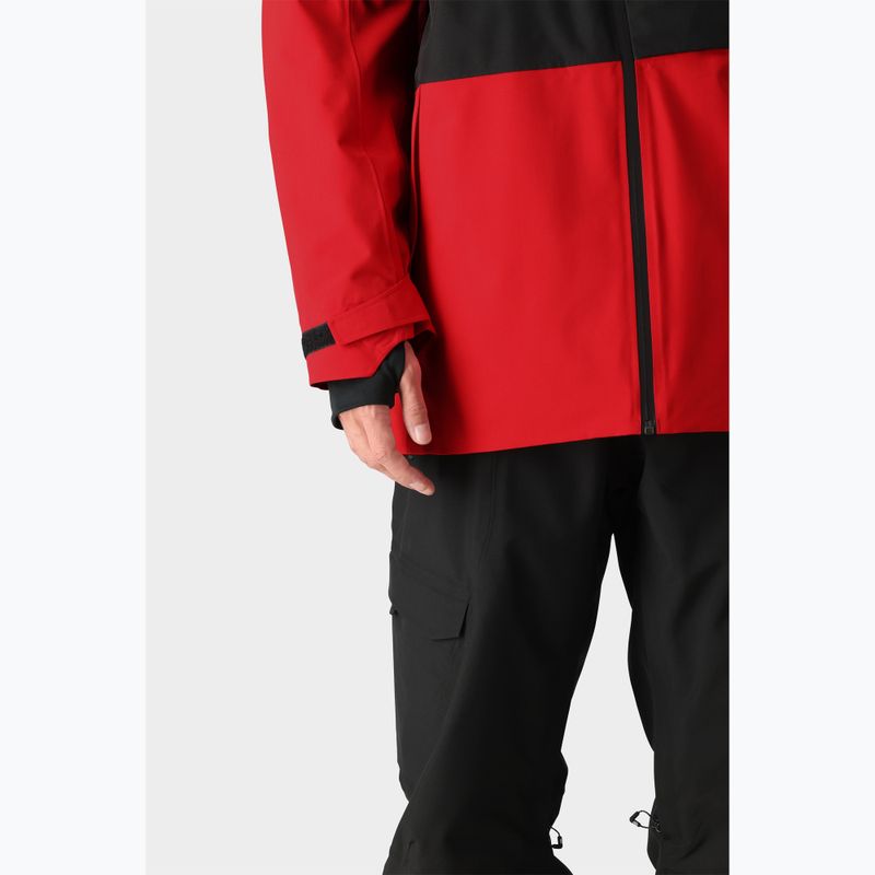 Pánská snowboardová bunda 686 Hydra Thermagraph true red colorblock 7
