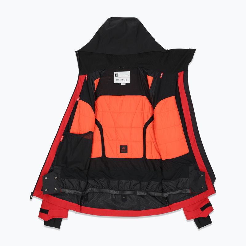 Pánská snowboardová bunda 686 Hydra Thermagraph true red colorblock 8