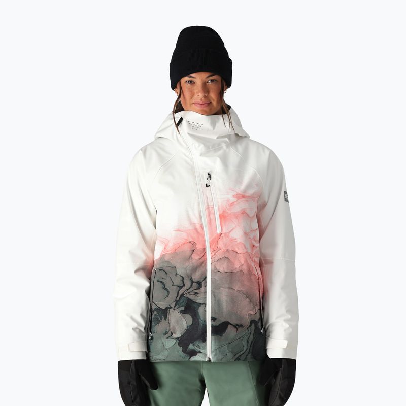 Dámská snowboardová bunda 686 Hydra white cypress cloudbreak