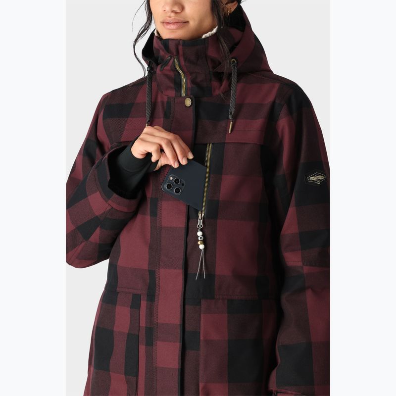 Dámská kostkovaná snowboardová bunda 686 Spirit sassafras 5