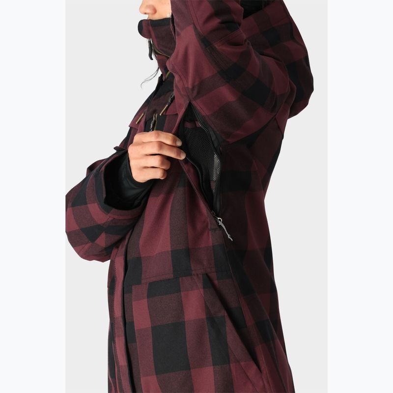 Dámská kostkovaná snowboardová bunda 686 Spirit sassafras 6