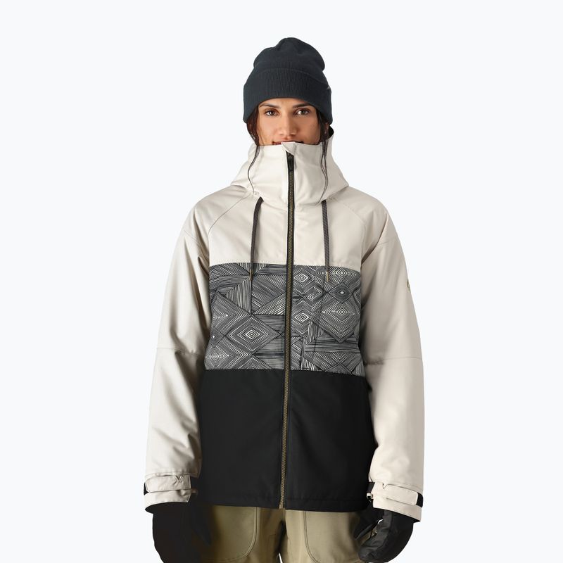 Dámská snowboardová bunda 686 Athena Insulated limestone colorblock