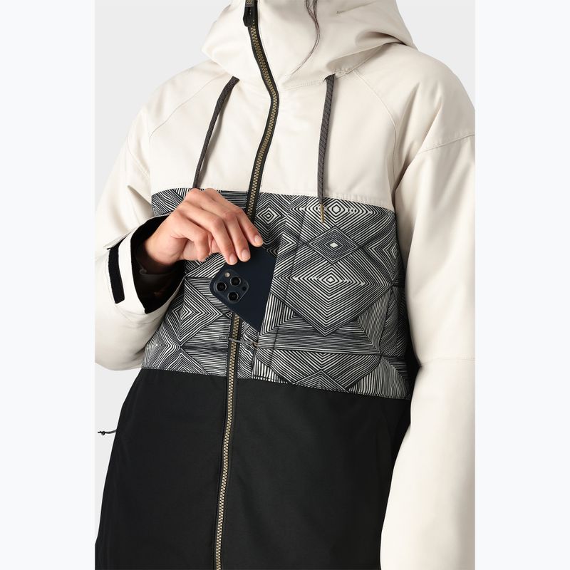 Dámská snowboardová bunda 686 Athena Insulated limestone colorblock 4
