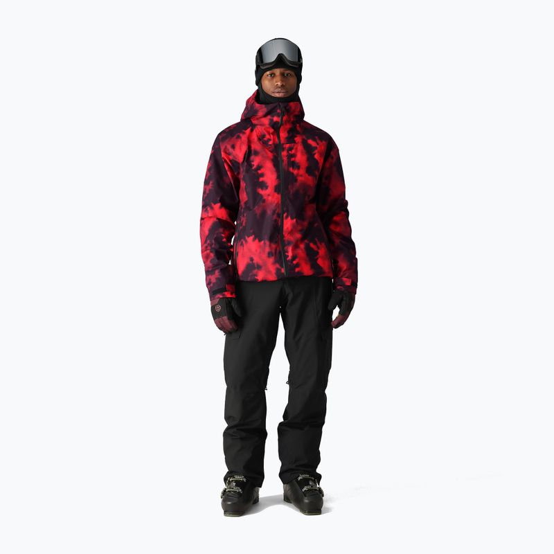 Pánská snowboardová bunda 686 Gateway red nebula 2