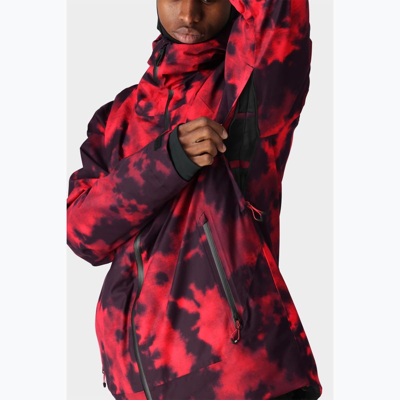 Pánská snowboardová bunda 686 Gateway red nebula 7