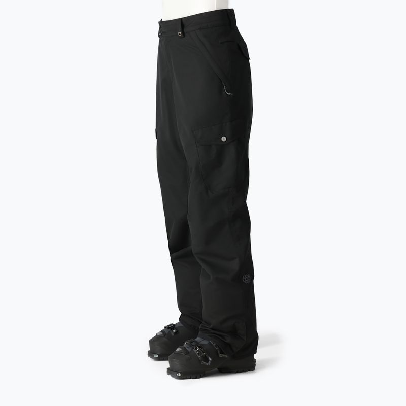 Dámské snowboardové kalhoty 686 Aura Cargo black 4