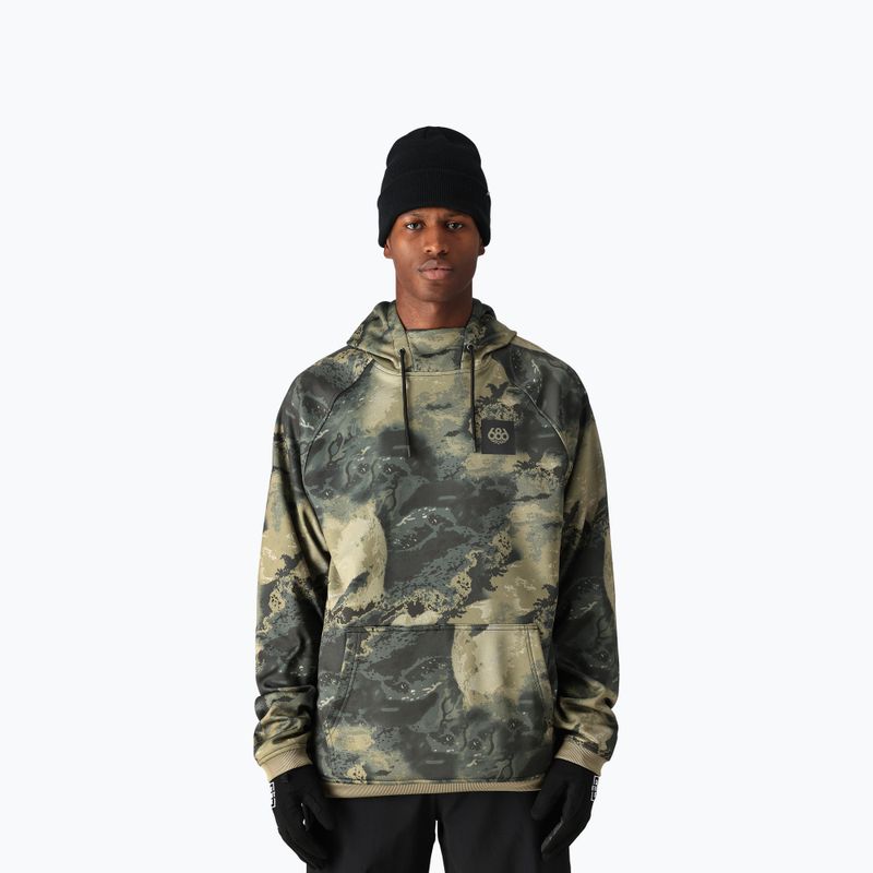 Pánská snowboardová mikina 686 Bonded Fleece Sweatshirt