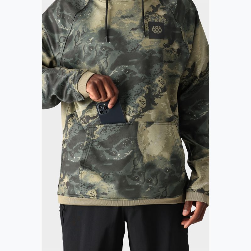 Pánská snowboardová mikina 686 Bonded Fleece Sweatshirt 4
