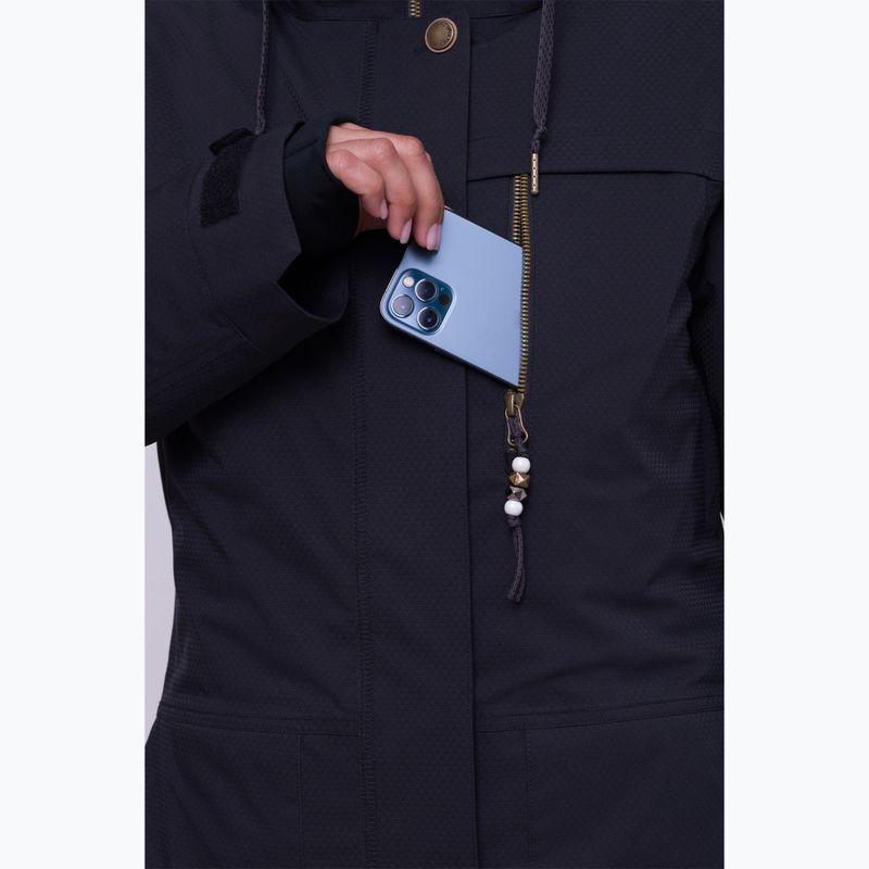 Dámská snowboardová bunda 686 Spirit black geo jacquard 4